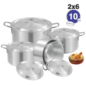 AL Cooking Set 2x6 Metal Finish