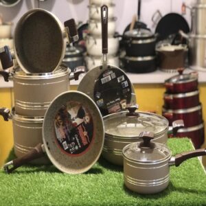 Apex Cookware  Jumbo Gift Set – 22 Pcs (Marble Coated)