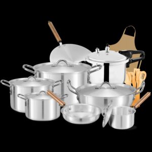Metal Finish Jumbo Set - 24Pcs