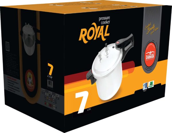 Apex Cookware Royal Series Pressure Cooker 7 Liter - Image 2