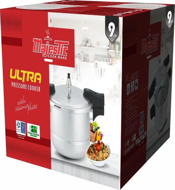 Apex Cookware Ultra Steamer Cooker 9 Ltr - Image 2